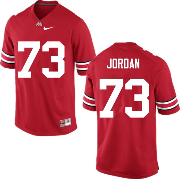Ohio State Buckeyes #73 Michael Jordan Men Stitched Jersey Red OSU49226